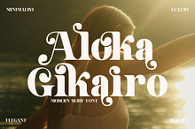 Aloka Gikairo Modern Serif Font
