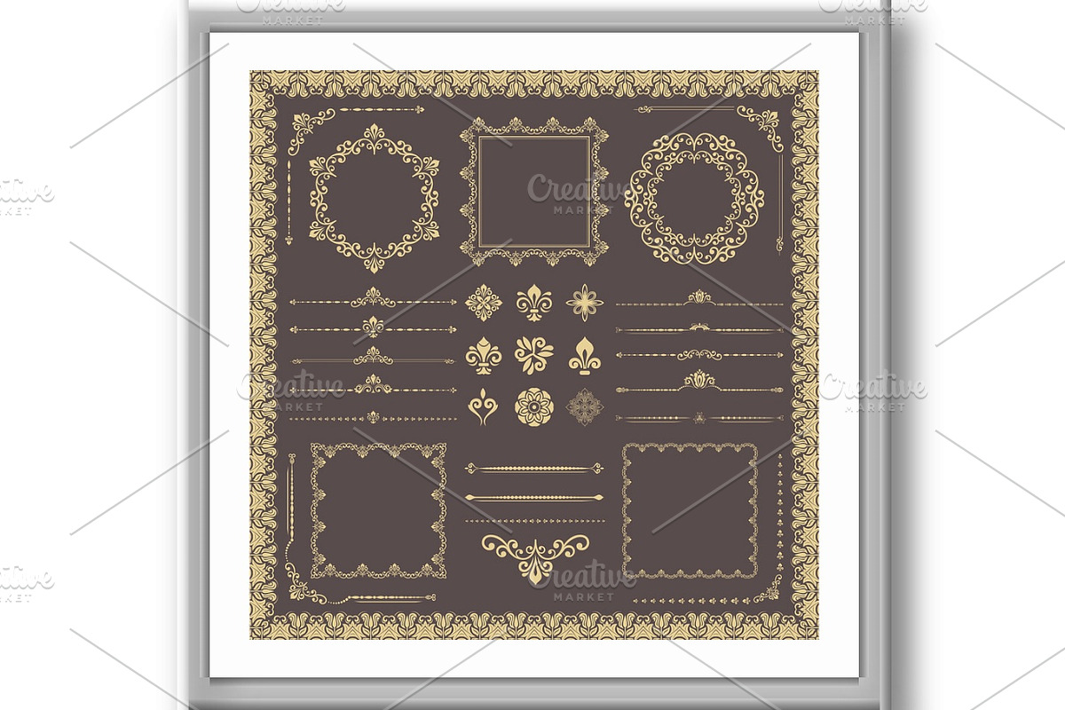 Vintage Big Set of Classic Patterns, a Pattern Graphic by FineArtStudio (Photo 3 of 3)