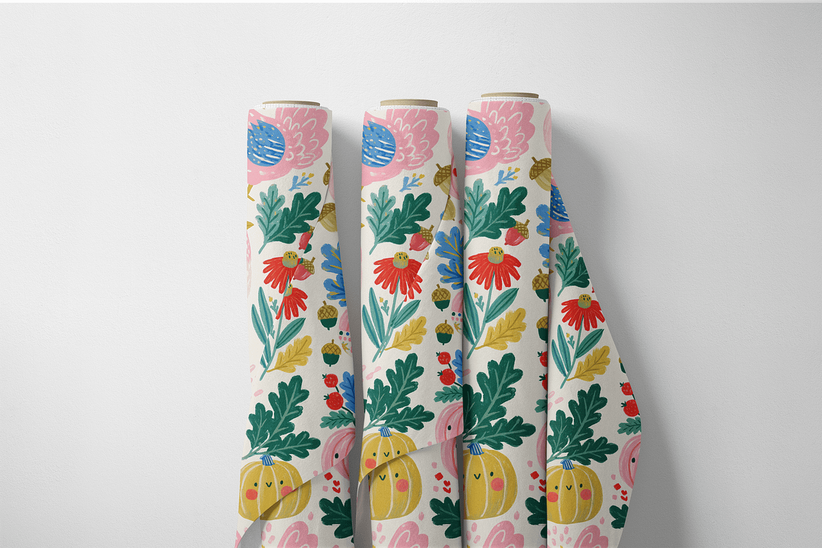 Whimsical Chickens Seamless Pattern, a Pattern Graphic by Pati Charm Studio (Photo 6 of 6)