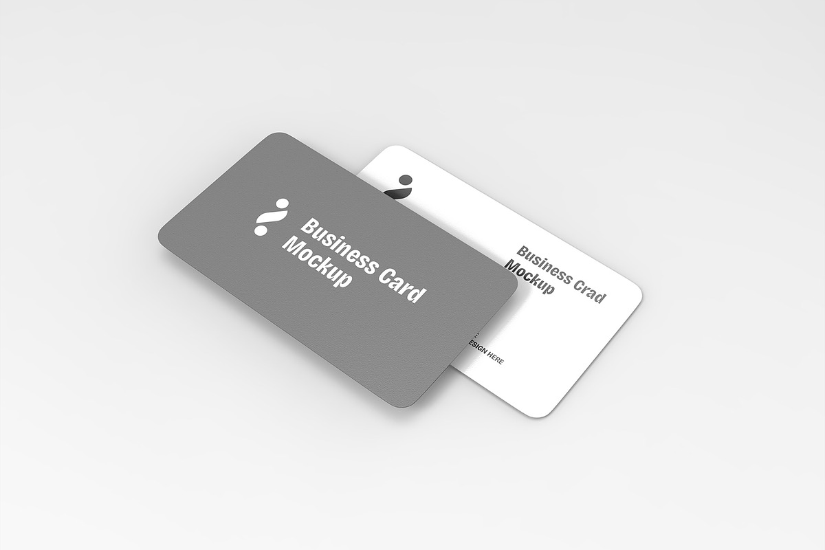 Business Card Round Corner Mockup, a Product Mockup by graphypix (Photo 3 of 4)