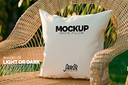 White Pillow Mockup Bundle Arbor, a Household Mockup by Banana Mockups (Thumbnail 4 of 5)