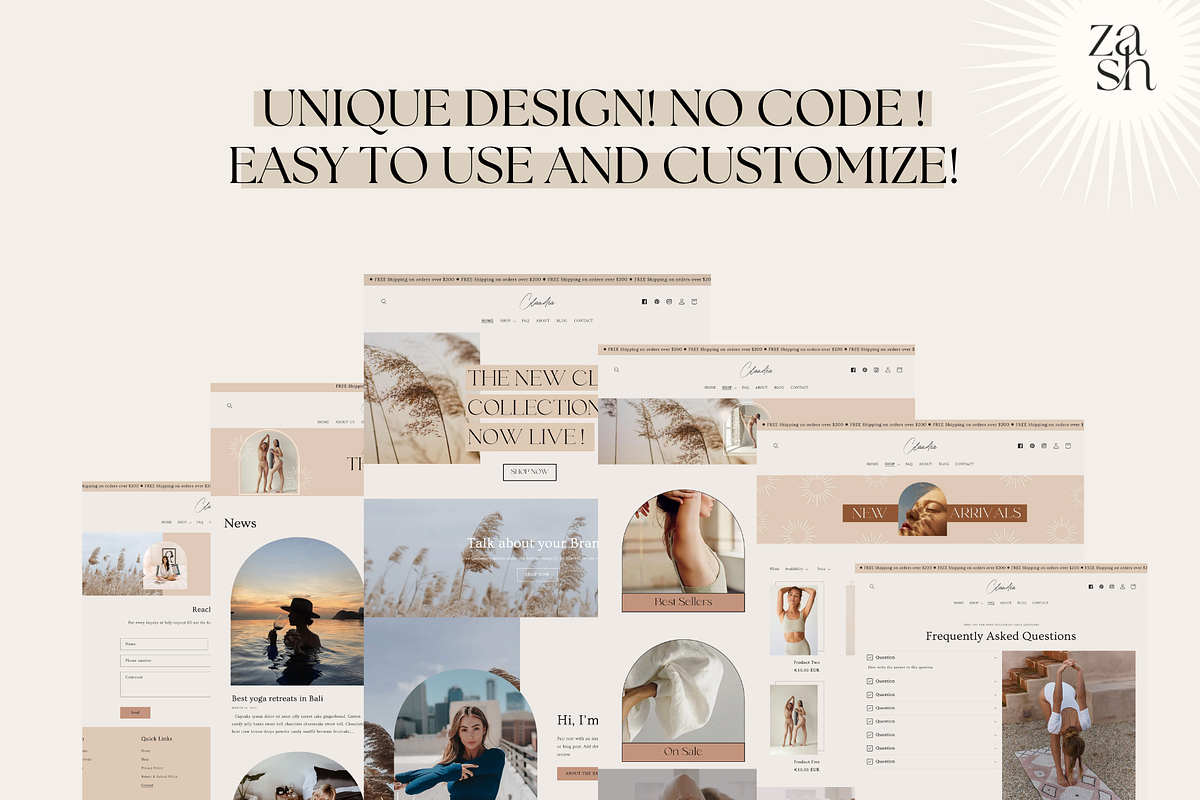Claudia - Boho Shopify Theme, a Shopify Template by Studio Zash (Photo 8 of 12)