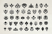 Big Abstract Minimal Floral bundle, an Object Graphic by Garden in frame (Thumbnail 7 of 8)