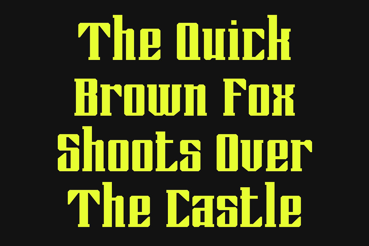 CS Alsager – Industiral Font, a Serif Font by Craft Supply Co. (Photo 4 of 8)