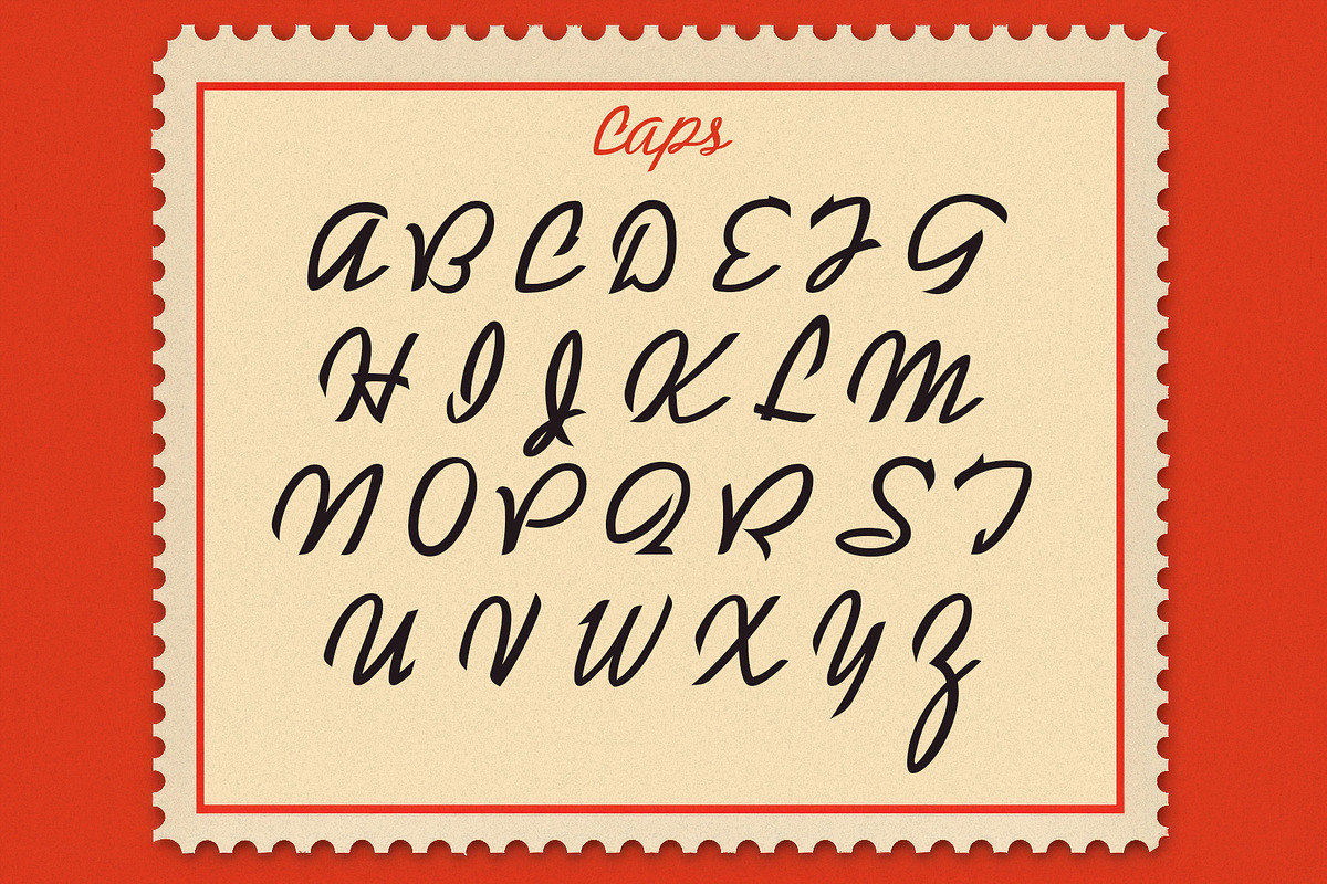 Moskovi Script - Soviet Typeface, a Script Font by HipFonts