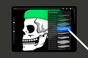 Supertones Procreate Brushes, a Brush Add-On by Tim Hankins Design (Thumbnail 2 of 5)