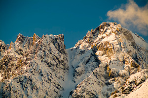 Snow Capped Mountains, a Nature Photo by THP Creative