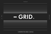 Vector Perspective Grids, an Object Graphic by ME_COLLAGE (Thumbnail 8 of 14)