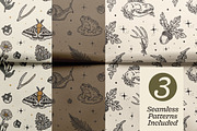 Of Earth & Bone Illustration Pack, an Illustration by cindyroamingdesigns (Thumbnail 6 of 7)