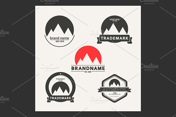 Set Vector Vintage Posters Vol.7