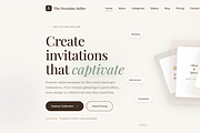 Occasion Atelier Celebration Website, a HTML Template by GeorgeMichel (Thumbnail 2 of 10)