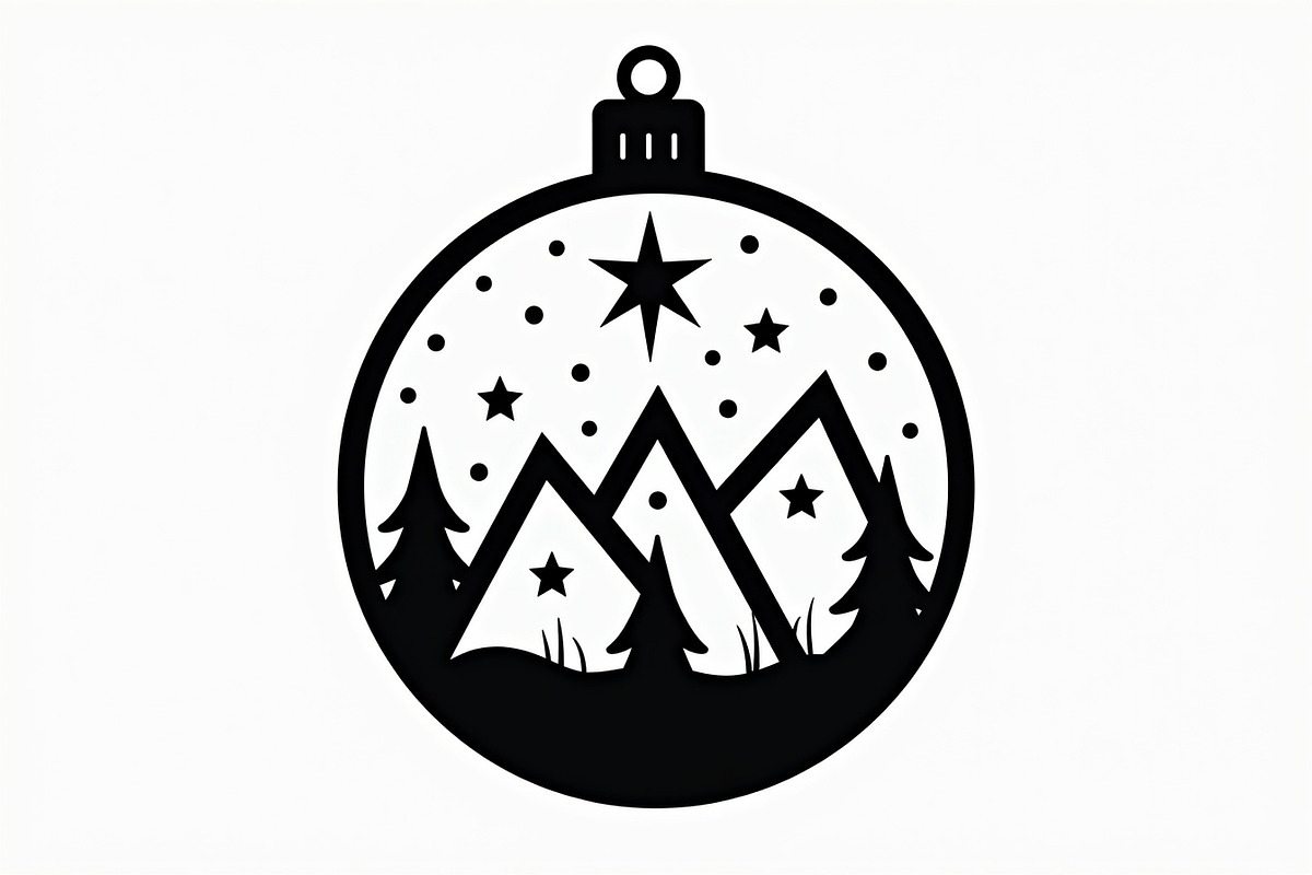Christmas Laser Cut Design Bundle, a Graphic by Creativeshirt (Photo 12 of 17)