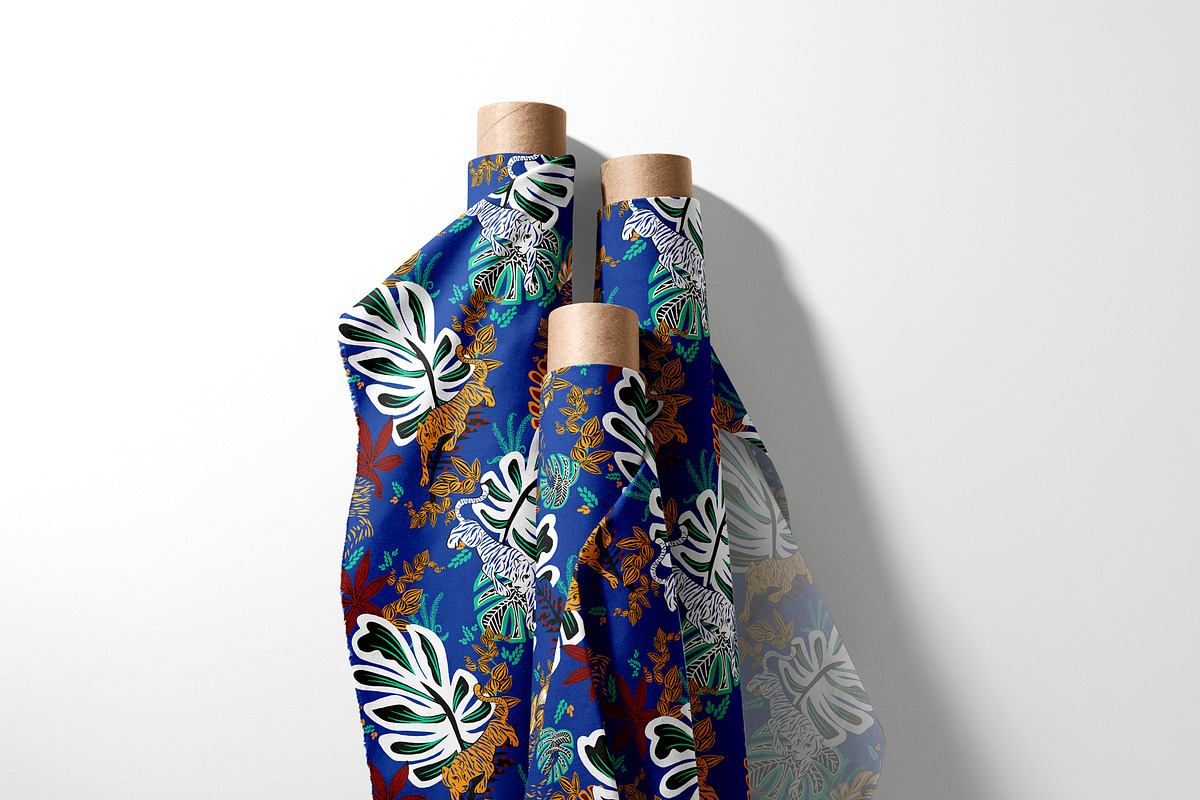 Wildlife & Jungle Seamless Pattern, a Pattern Graphic by StudioGlouna (Photo 8 of 9)