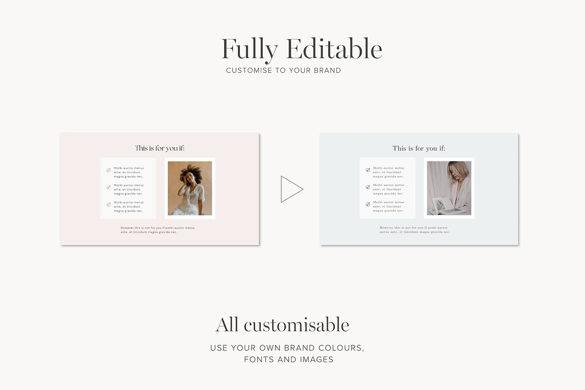 Course Sales Page Template Canva, a Landing Page Template by Tabitha Emma (Photo 6 of 6)