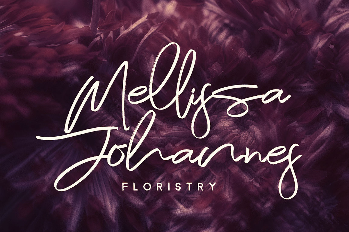 Night Flight Marker Brush Font preview 2