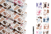 Pastel Cow Print Seamless Pattern, a Pattern Graphic by Brzozowska (Thumbnail 11 of 12)