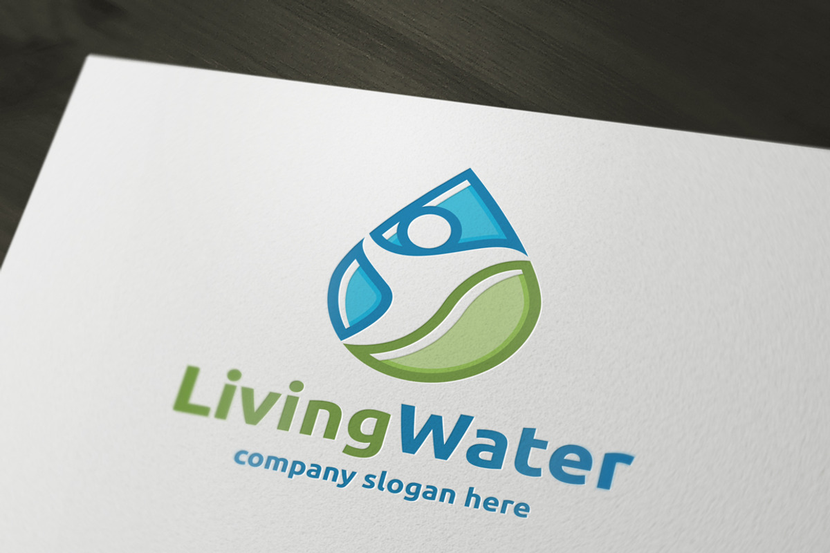 Living Water, a Branding & Logo Template by dm243 (Photo 1 of 2)