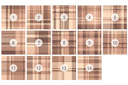#98 Beige Cozy Blankets, a Pattern Graphic by Plaid4You (Thumbnail 2 of 6)