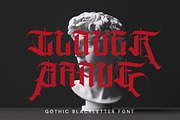 Nokrusa - Gothic Blackletter Font, a Blackletter Font by Dhabee (Thumbnail 12 of 16)