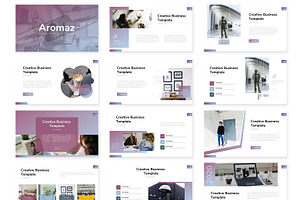 Aromaz - Google Slide Template