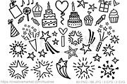 Celebration, party, birthday clipart, an Object Graphic by Illustree (Thumbnail 4 of 5)