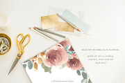 Romantic Winter - Watercolor Flowers, an Illustration by MariaScaroniAtelier (Thumbnail 7 of 8)