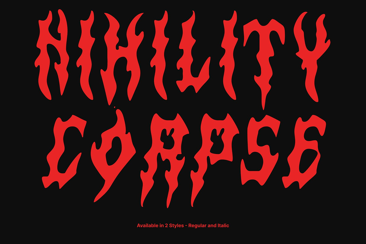 CS Wildfire Drawn, a Blackletter Font by Craft Supply Co. (Photo 3 of 8)