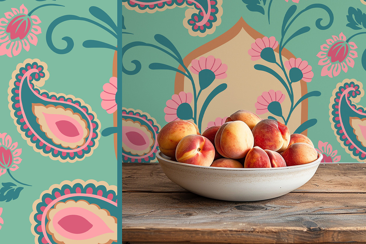 Indian vector patterns, a Pattern Graphic by Carpet Tapete Pretzel (Photo 20 of 25)