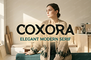 Coxora - Elegant Serif Typeface, a Serif Font by Astuti Studio (Thumbnail 4 of 24)