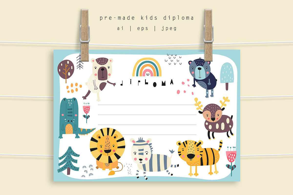 Nursery Art Animals, an Animal Illustration by Nursery Art (Photo 8 of 9)