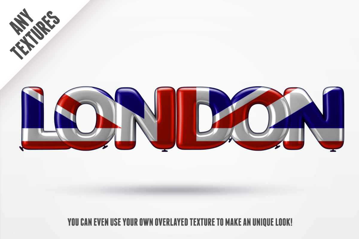 Balloon Typeface, an Illustration by 3DSTORE (Photo 4 of 11)