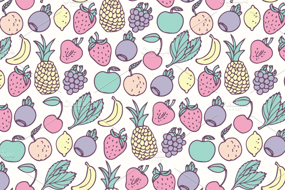 Bubble gum collection, a Pattern Graphic by Zhemchuzhina (Photo 6 of 8)