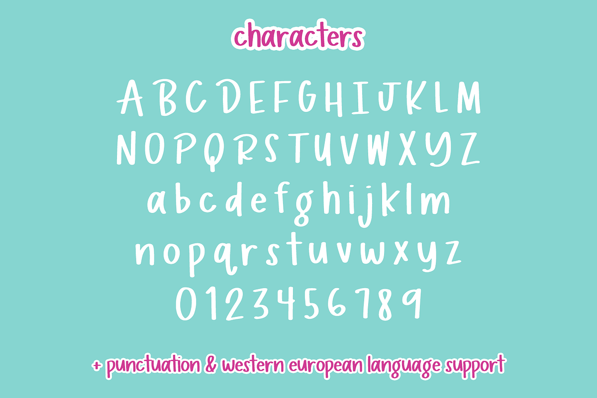 Candy Queen Sans, a Sans Serif Font by Beck McCormick (Photo 9 of 10)