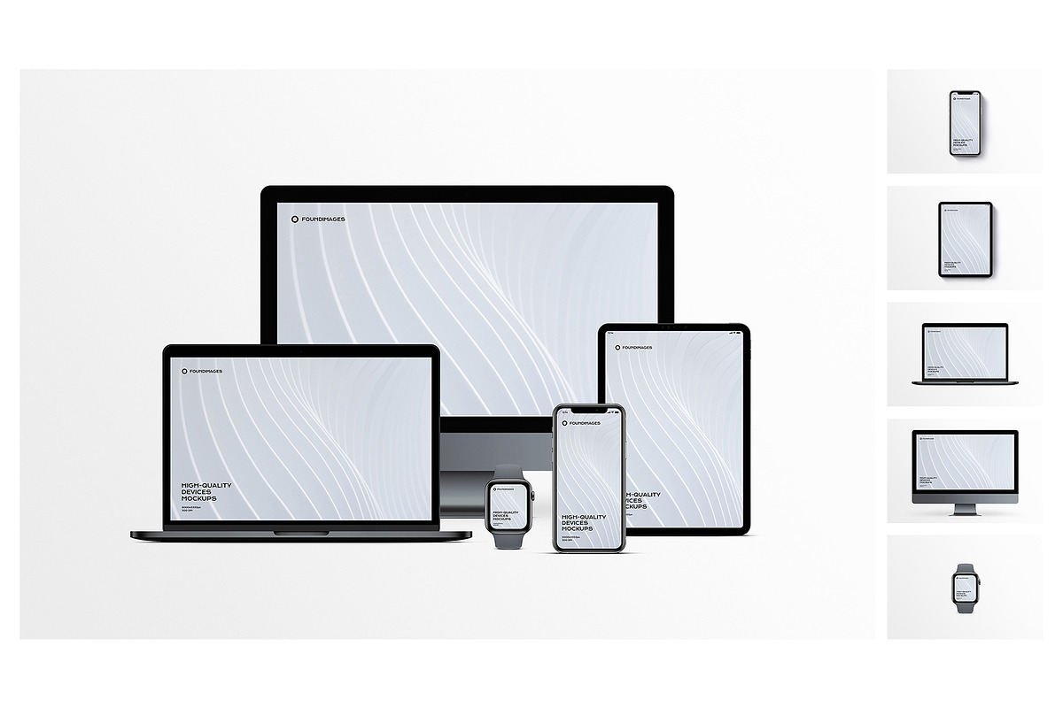360 device mockup bundle iphone, a Device Mockup by FoundImages (Photo 58 of 84)