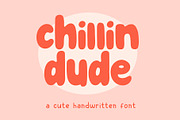 Chillin Dude Font - Sans Serif Font, a Sans Serif Font by ariodsgn (Thumbnail 1 of 8)