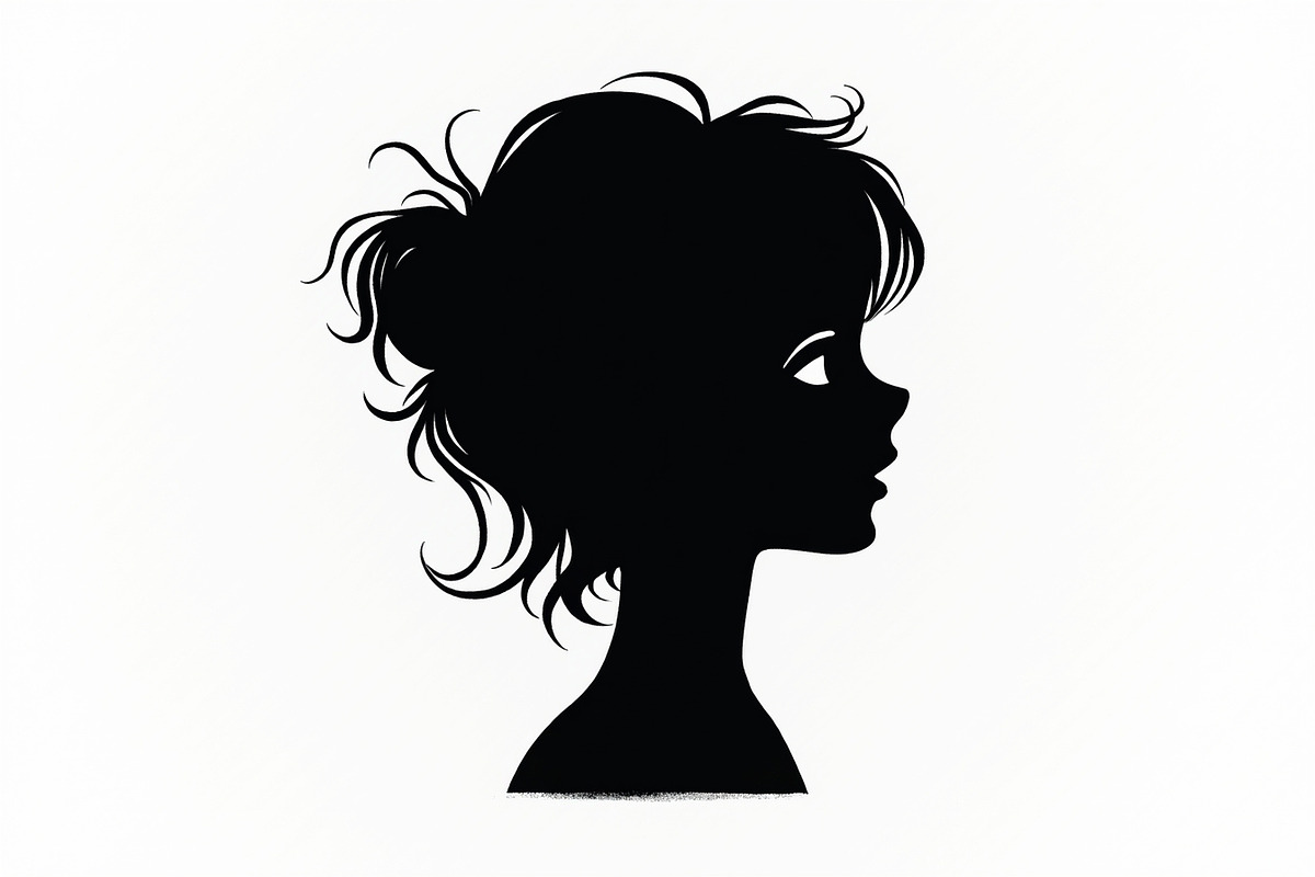 Romantic Love Cameo Silhouette, an Illustration by abu67222 (Photo 2 of 8)