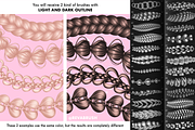 Procreate Hair Anime Outline brushes, a Brush Add-On by Revabrush (Thumbnail 3 of 9)