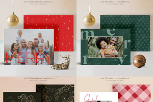 Christmas Cards Templates V6