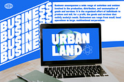 Urban Land - Funky Bold Font, a Sans Serif Font by Salamahtype (Thumbnail 6 of 8)