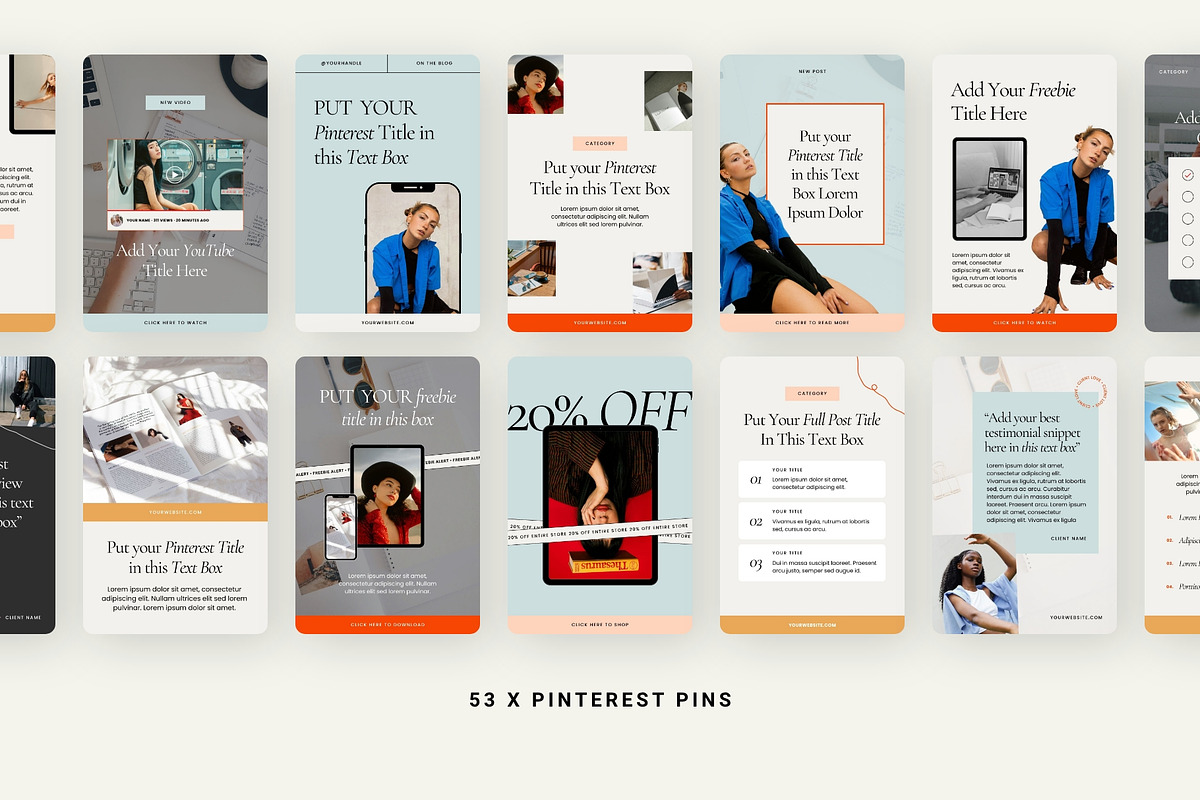 Nova Social Media Templates, a Social Media Template by Big Cat Creative (Photo 6 of 6)