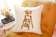 Garden Cottage Clip Art Watercolour, an Illustration by Sublimation Artist (Thumbnail 6 of 6)