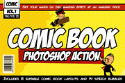 Comic Book Photoshop Action Kit, an Action Add-On by Dene Studios (Thumbnail 1 of 14)