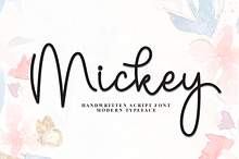 Mickey | Script Font