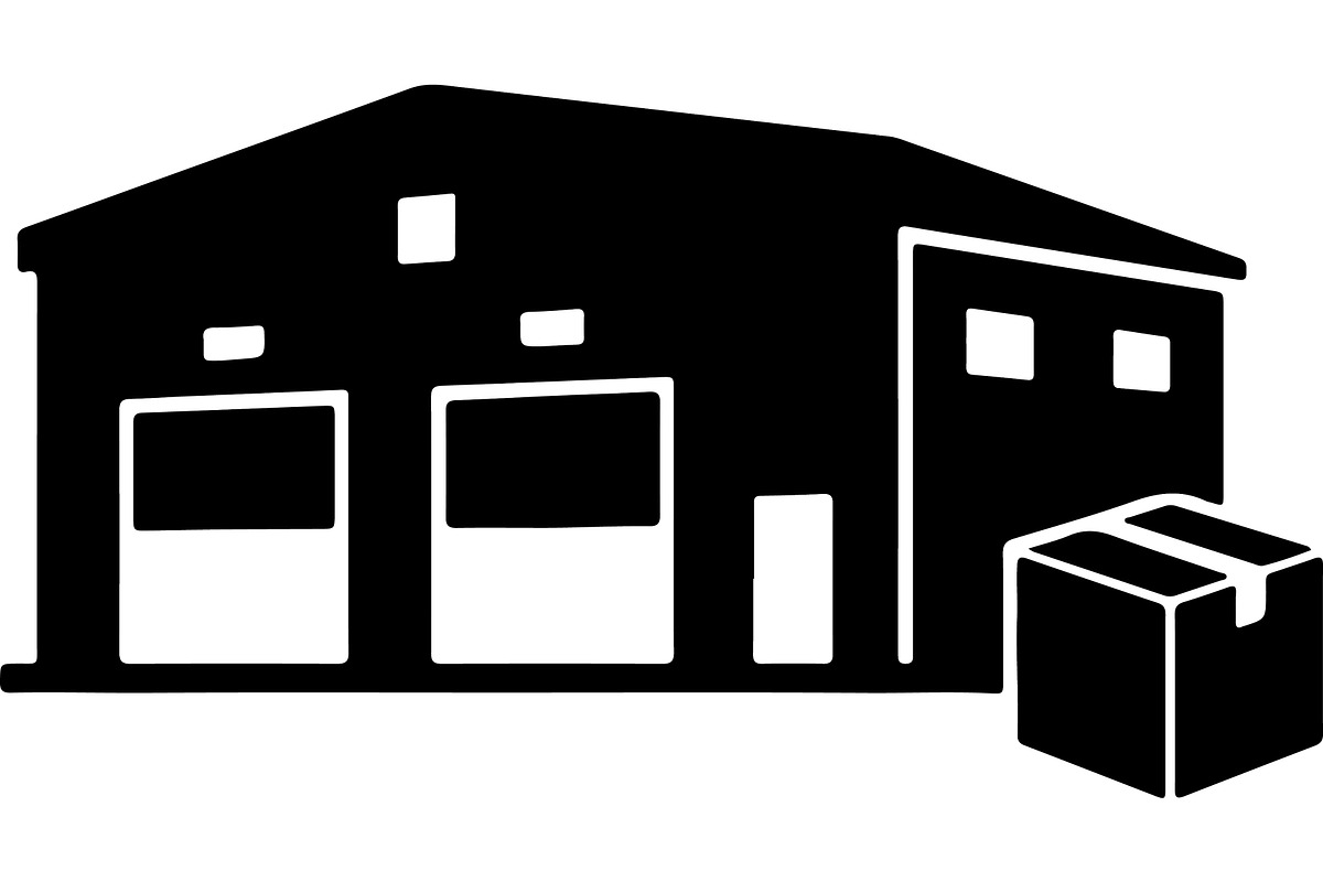 Warehouse and industrial building, a Decorative Illustration by jahid234 (Photo 13 of 13)