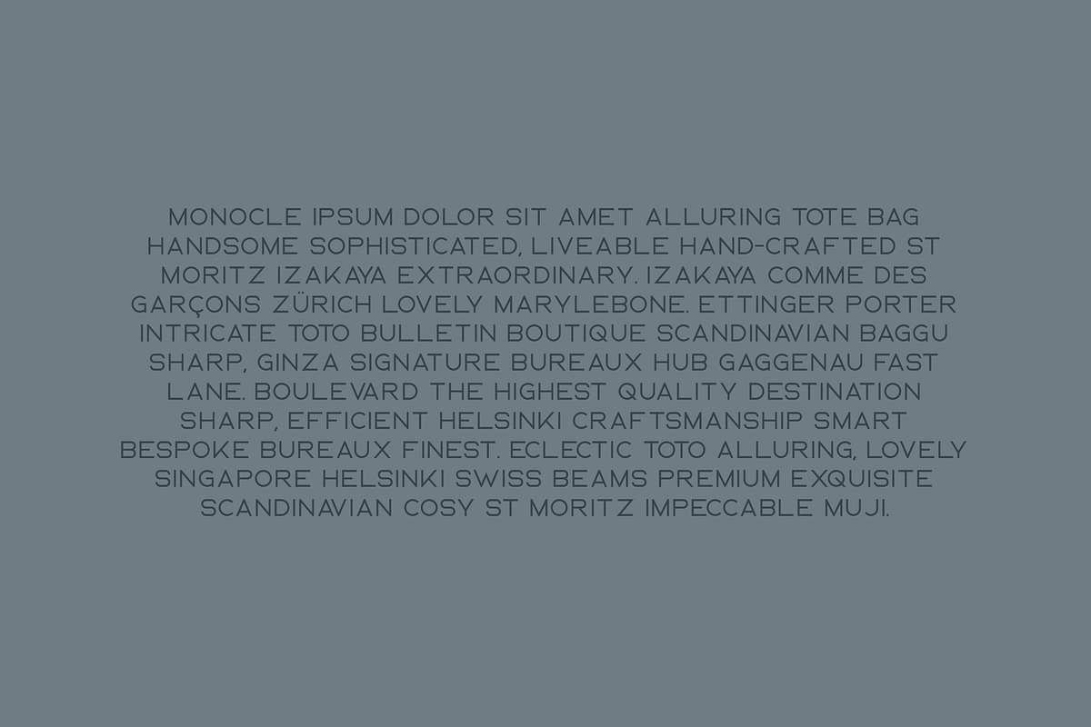 Ablation - Sans Serif Typeface, a Sans Serif Font by VP Fonts (Photo 5 of 10)