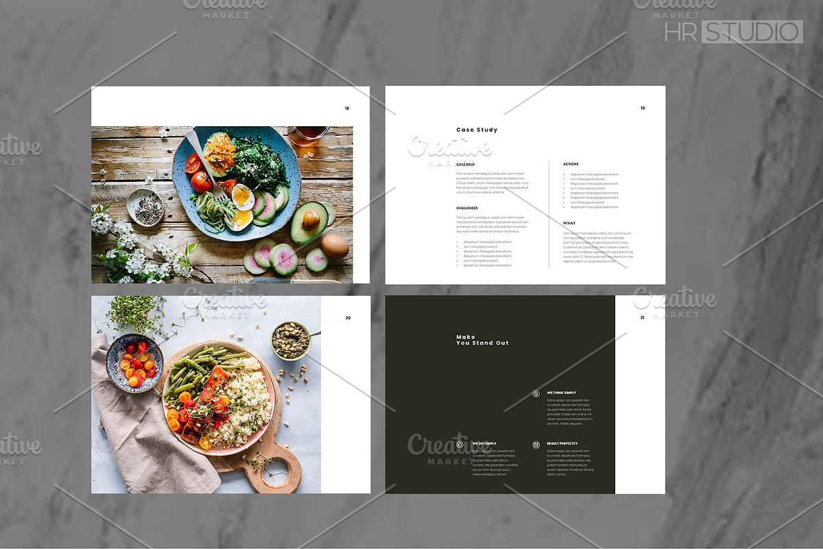 Project Proposal  |  Adobe InDesign, a Brochure Template by HR Studio (Photo 6 of 8)