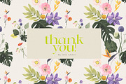 STILL LIFE tropical floral fruit, a Food Illustration by Lana Elanor (Thumbnail 12 of 12)