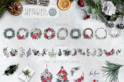 Cardinal Bird Watercolor Christmas, a Decorative Illustration by Inna Sinano (Thumbnail 9 of 10)