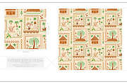 CANOPYA Village Seamless Pattern, a Pattern Graphic by Fabrivo (Thumbnail 7 of 10)