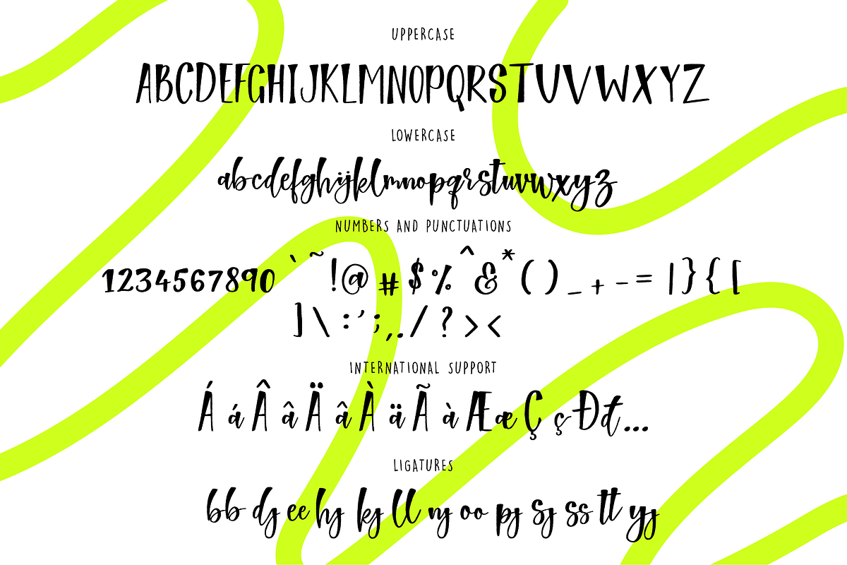 Pillow Talk Font preview 8